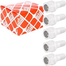 5x FEBI RADSCHRAUBE KEGELBUND